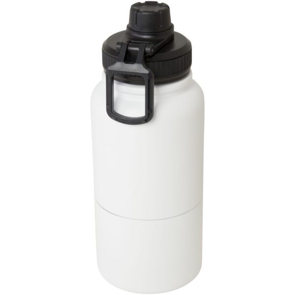Bidón deportivocon aislamiento de acero inoxidable  de 840 ml con certificación RCS "Dupeca" - Imagen 2