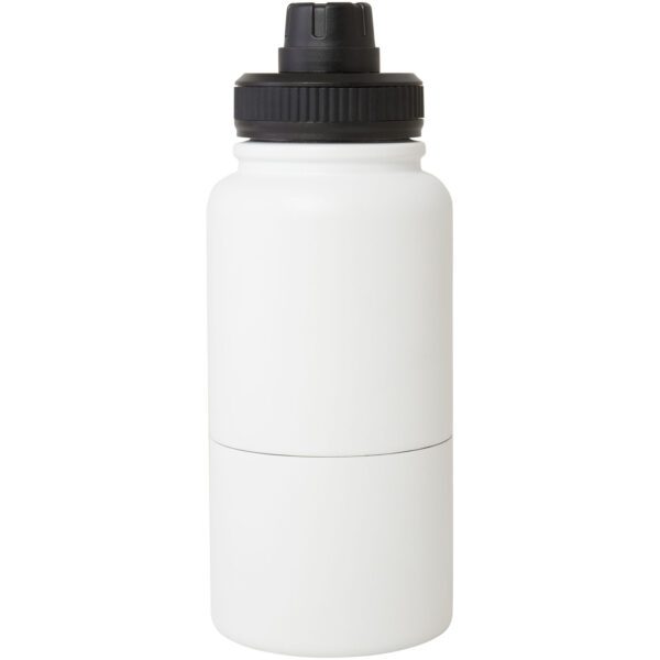 Bidón deportivocon aislamiento de acero inoxidable  de 840 ml con certificación RCS "Dupeca" - Imagen 4