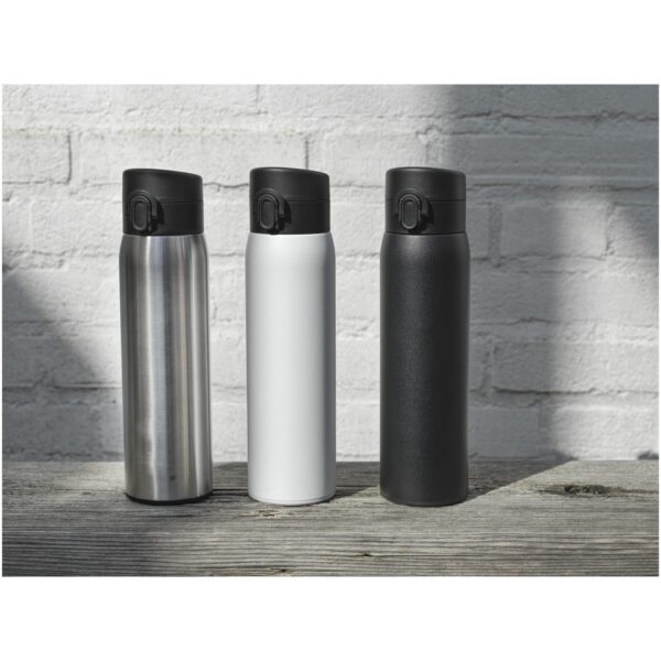 Termo con aislamiento de acero inoxidable reciclado de 450 ml con certificación RCS "Sika" - Imagen 7