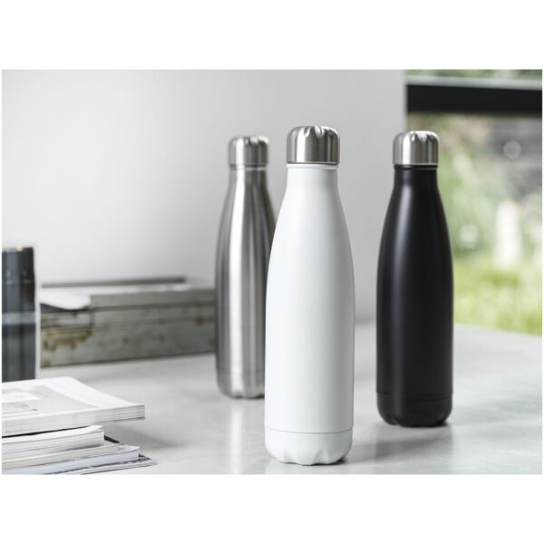 Bidón con aislamiento de acero inoxidable reciclado de 500 ml con certificación RCS  "Cove"  - Imagen 7