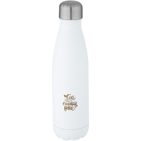 Bidón con aislamiento de acero inoxidable reciclado de 500 ml con certificación RCS  "Cove"  - Imagen 3