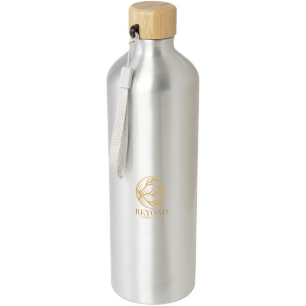 Bidón de aluminio reciclado de 1000 ml con certificación RCS "Malpeza" - Imagen 3