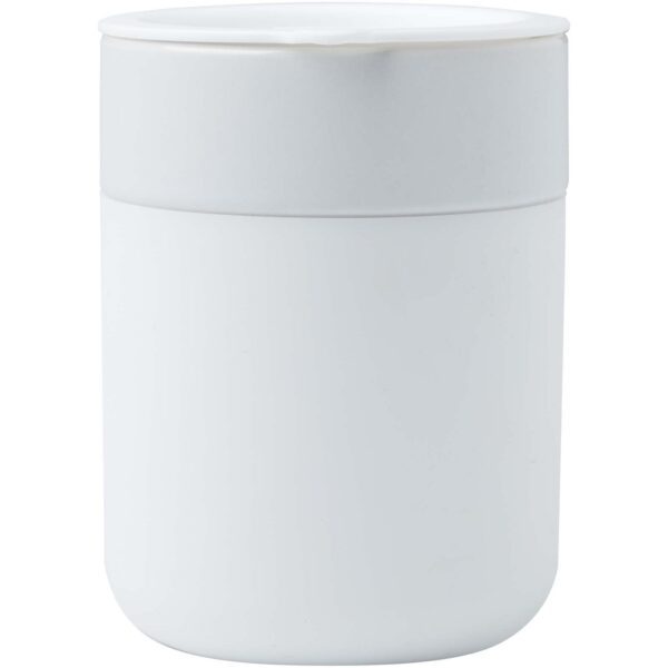Vaso de cerámica de 330 ml con agarradero de silicona y tapa de plástico "Java" - Imagen 4