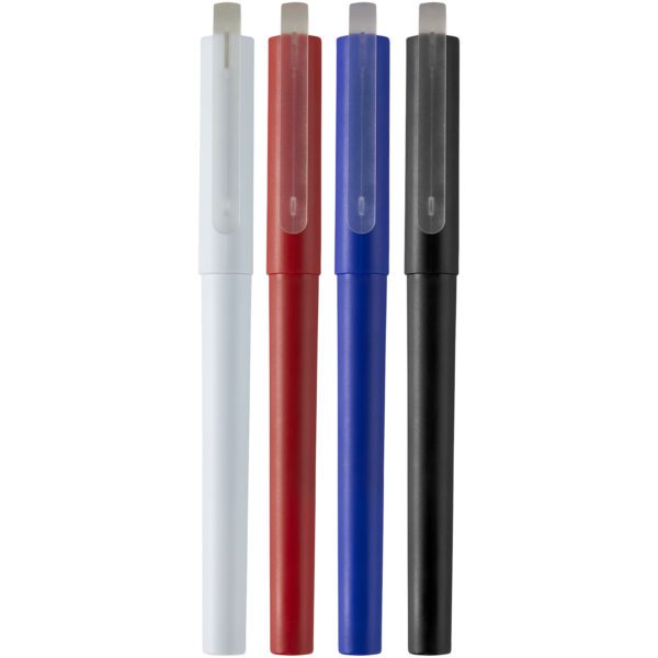 Rollerball de gel de PET reciclado "Mauna" (tinta negra) - Imagen 6