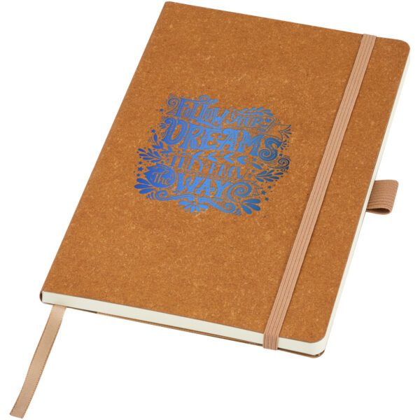Libreta de cuero reciclado "Kilau" - Imagen 3