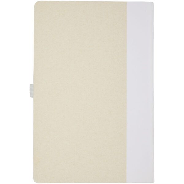 Set de libreta de referencia de tamaño A5 y bolígrafo fabricados con cartones de leche reciclados "Dairy Dream" - Imagen 5