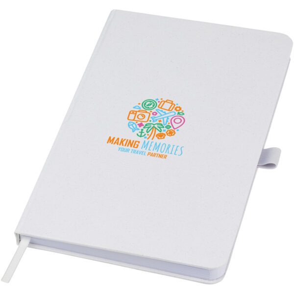 Libreta de tapa dura de papel arrugado "Fabianna" - Imagen 3