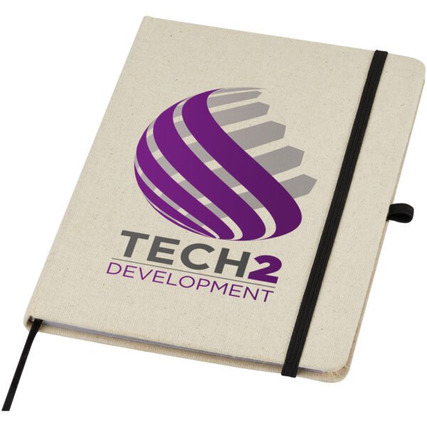 Libreta de tapa dura de algodón orgánico "Tutico" - Imagen 3