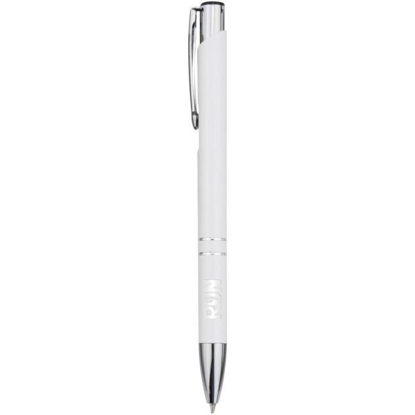 Bolígrafo de aluminio reciclado "Moneta" (tinta negra) - Imagen 3
