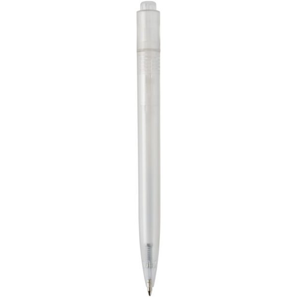 Bolígrafo de plástico oceánico "Thalaasa" (tinta negra) - Imagen 4