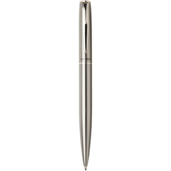Set de bolígrafo y rollerball de acero inoxidable reciclado "Didimis" (tinta negra) - Imagen 5