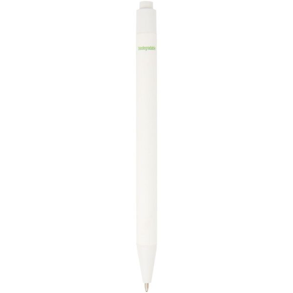 Bolígrafo monocromático de papel reciclado con acabado mate "Chartik" (tinta negra) - Imagen 4