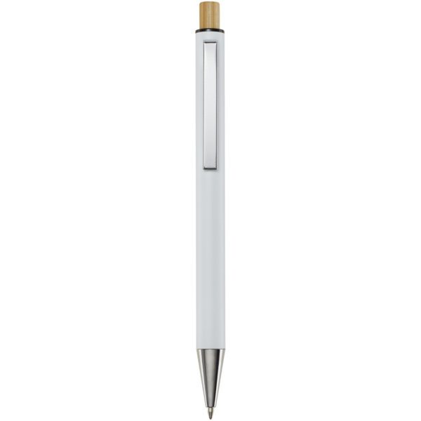 Bolígrafo de aluminio reciclado "Cyrus" (tinta azul) - Imagen 2
