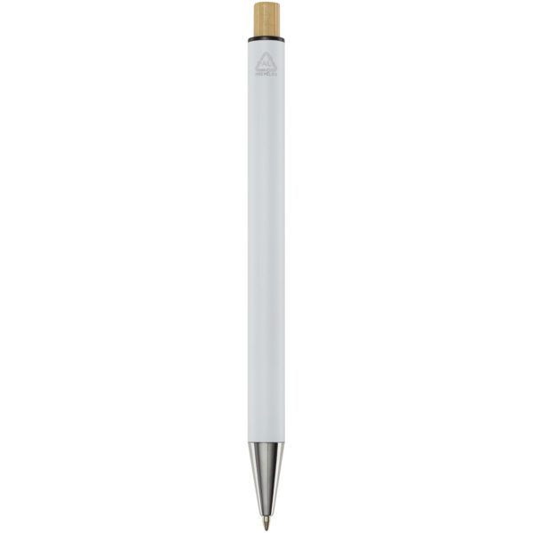 Bolígrafo de aluminio reciclado "Cyrus" (tinta azul) - Imagen 4