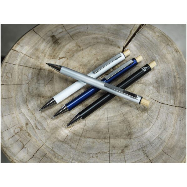 Bolígrafo de aluminio reciclado "Cyrus" (tinta azul) - Imagen 6