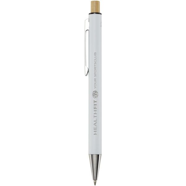 Bolígrafo de aluminio reciclado "Cyrus" (tinta negra) - Imagen 3