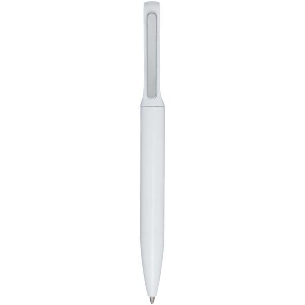 Bolígrafo de aluminio reciclado "Blanca" (tinta azul) - Imagen 2