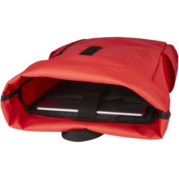 Mochila enrollable de 15,6" GRS RPET de 18 L "Byron" - Imagen 8