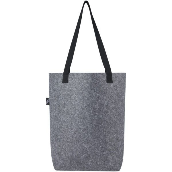Bolsa Tote de fieltro reciclado GRS con fondo ancho de 12 L "Felta" - Imagen 5