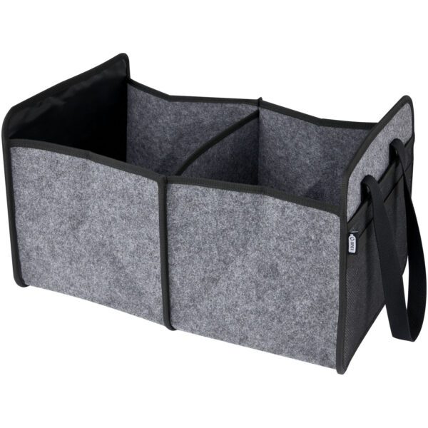 Organizador de coche plegable de fieltro reciclado GRS "Felta" - Imagen 2
