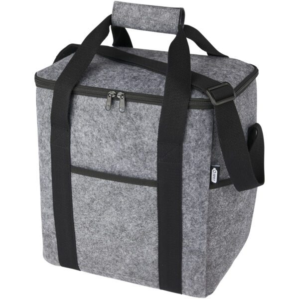 Bolsa isotérmica de fieltro reciclado GRS para botellas de 21 L "Felta" - Imagen 2