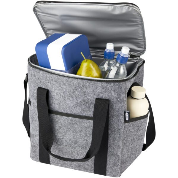 Bolsa isotérmica de fieltro reciclado GRS para botellas de 21 L "Felta" - Imagen 6