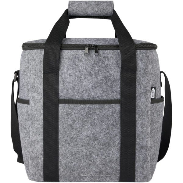 Bolsa isotérmica de fieltro reciclado GRS para botellas de 21 L "Felta" - Imagen 4