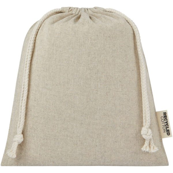 Bolsa de regalo mediana de 1,5 l de algodón reciclado GRS de 150 g/m² "Pheebs" - Imagen 4