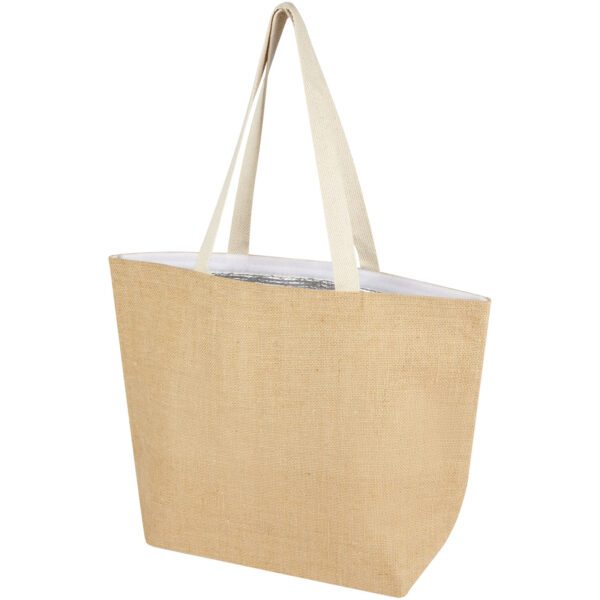 Bolsa Tote isotérmica de yute de 300 g/m² de 12 L "Juta" - Imagen 2