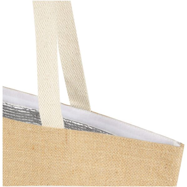 Bolsa Tote isotérmica de yute de 300 g/m² de 12 L "Juta" - Imagen 6