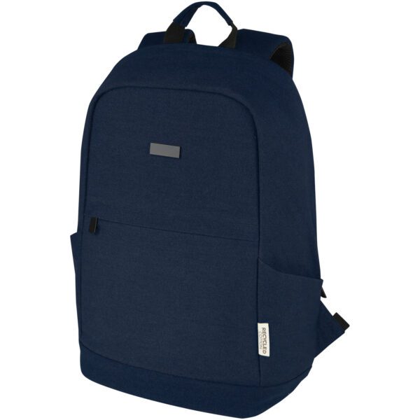 Mochila antirrobo de 18 L para portátil de 15,6" de lona reciclada GRS "Joey" - Imagen 2