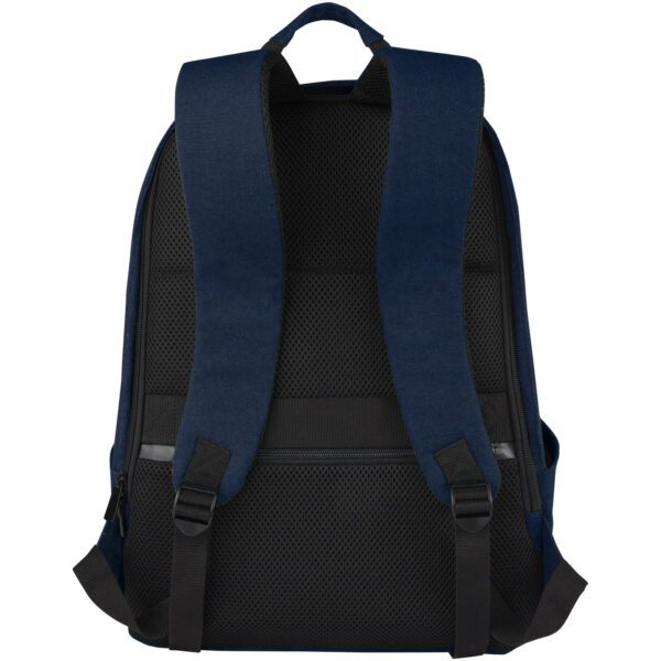 Mochila antirrobo de 18 L para portátil de 15,6" de lona reciclada GRS "Joey" - Imagen 5
