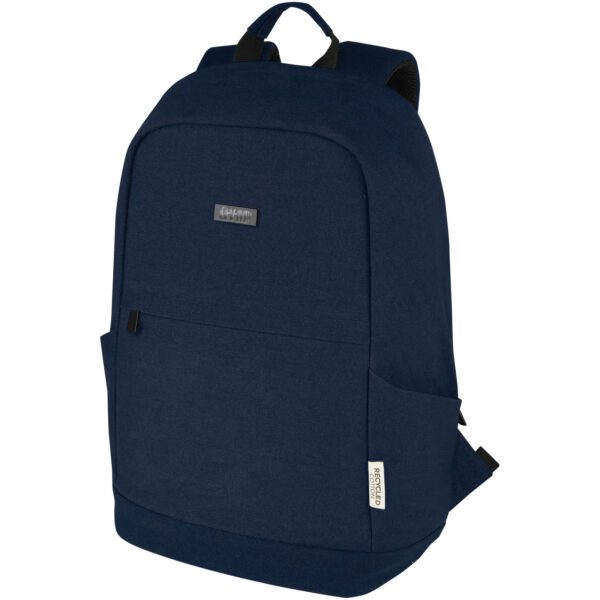 Mochila antirrobo de 18 L para portátil de 15,6" de lona reciclada GRS "Joey" - Imagen 3