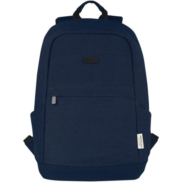 Mochila antirrobo de 18 L para portátil de 15,6" de lona reciclada GRS "Joey" - Imagen 4