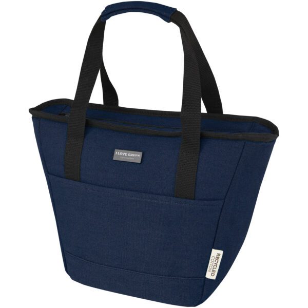 Bolsa isotérmica de 6 L para almuerzo y 9 latas de lona reciclada GRS "Joey" - Imagen 3