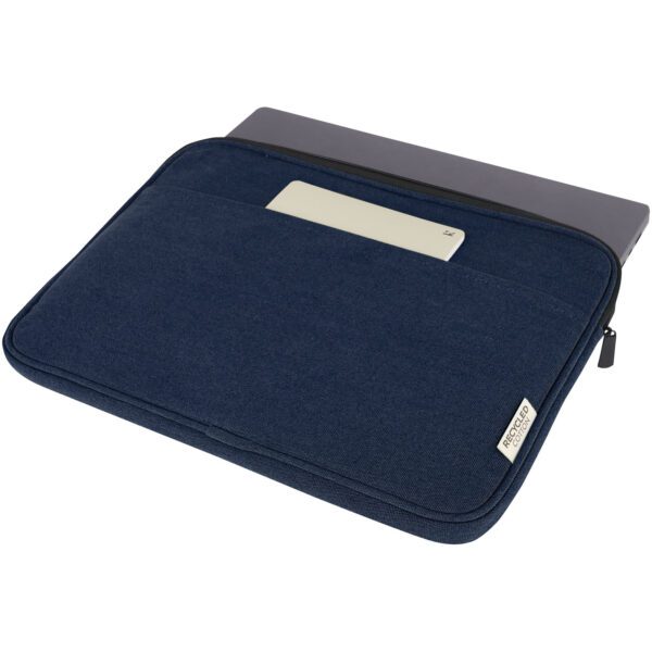 Funda de 2 L para portátil de 14" de lona reciclada GRS "Joey" - Imagen 6