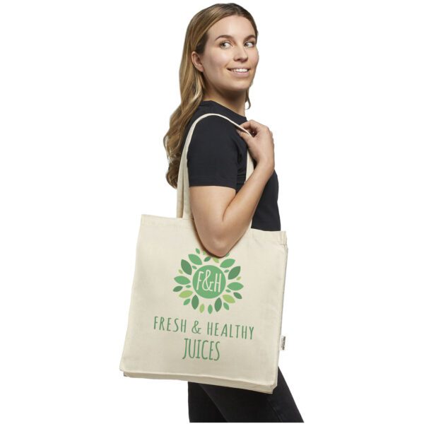 Bolsa Tote de material reciclado de 220 g/m² "Odessa" - Imagen 8