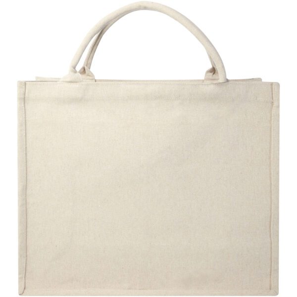 Bolsa Tote cuadrada de 500 g/m² con material reciclado Aware™ "Page" - Imagen 5