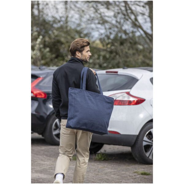 Bolsa Tote XL de 500 g/m² con material reciclado Aware™ "Weekender" - Imagen 8