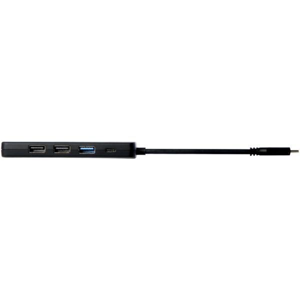 USB 2.0-3.0 con adaptador multimedia de plástico reciclado con puerto HDMI y certificación RCS  "Loop" - Imagen 9