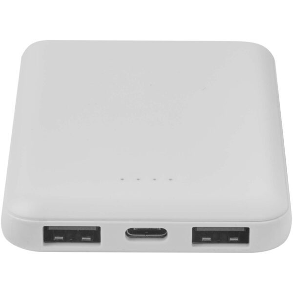 Batería externa tipo C de plástico reciclado de 5000 mAh "Asama" - Imagen 7