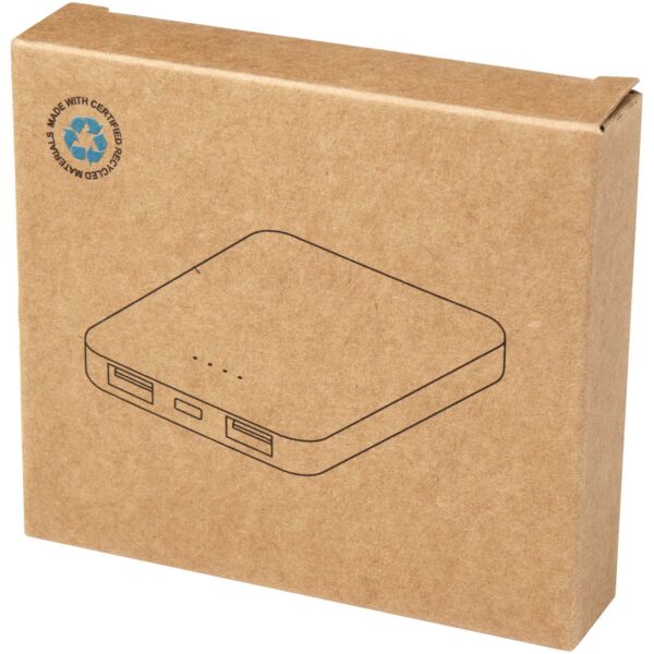 Batería externa tipo C de plástico reciclado de 5000 mAh "Asama" - Imagen 4