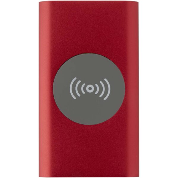 Batería externa inalámbrica tipo C de aluminio reciclado de 4000 mAh "Juice" - Imagen 5
