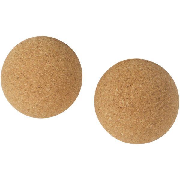 Pelota de corcho para yoga "Trikona"- Set dos unidades - Imagen 7