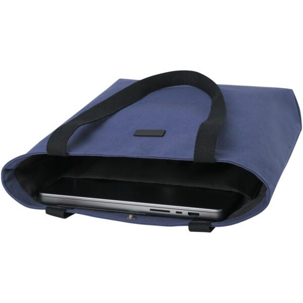 Bolsa Tote versátil de lona reciclada GRS de 14 l "Joey" - Imagen 7