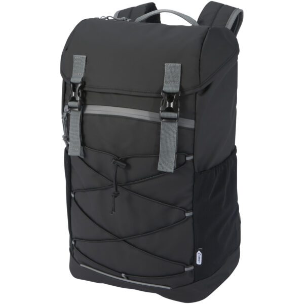 Mochila para portátil de 15,6" de material reciclado GRS resistente al agua de 23 l "Aqua" - Imagen 2