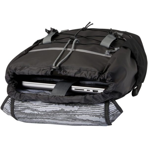 Mochila para portátil de 15,6" de material reciclado GRS resistente al agua de 23 l "Aqua" - Imagen 7