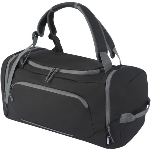 Mochila de lona resistente al agua de material reciclado GRS de 35 l "Aqua"