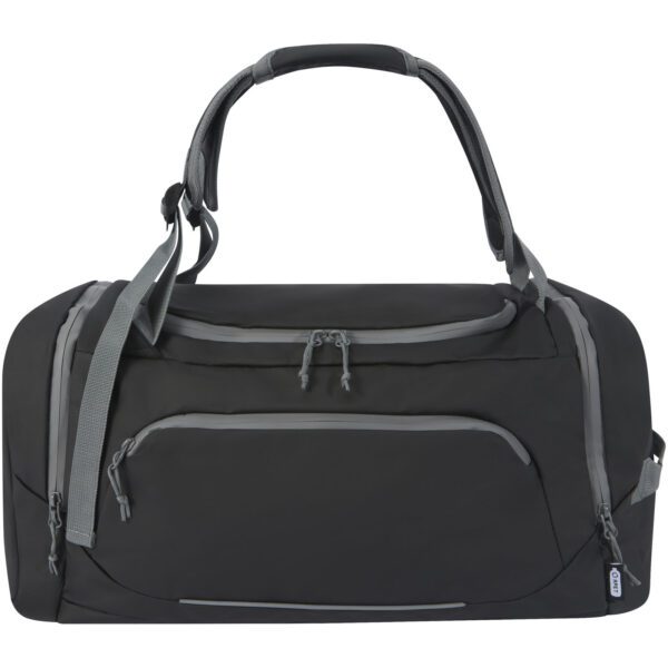 Mochila de lona resistente al agua de material reciclado GRS de 35 l "Aqua" - Imagen 4