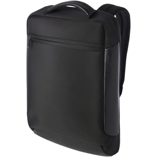 Mochila para portátil compacta de material reciclado GRS de 15,6" y 12 l "Expedition Pro" - Imagen 2